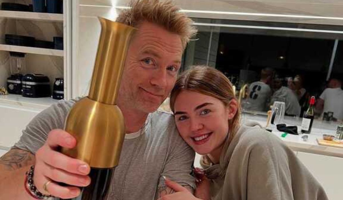 Ronan Keating and his daughter Missy