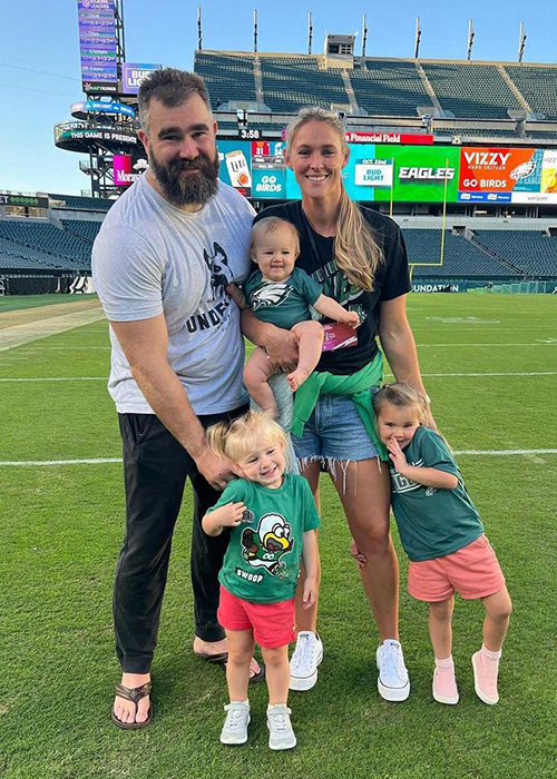 Pic: Kylie Kelce/Instagram