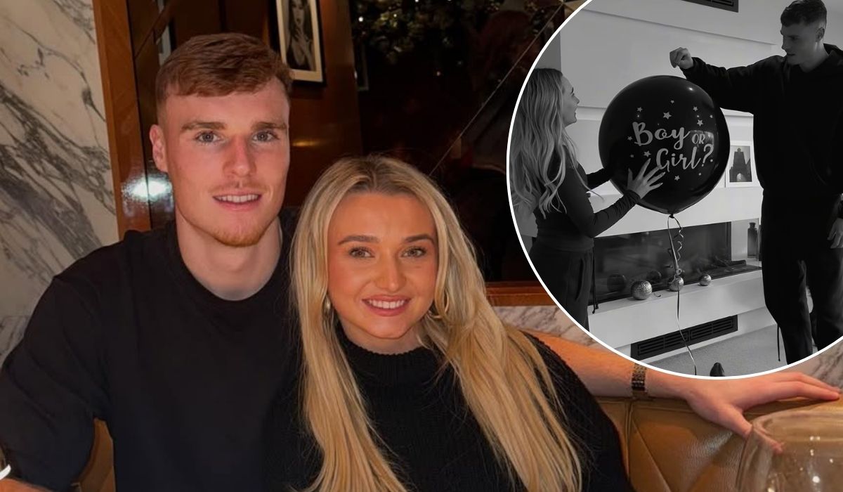 Jake O'Brien and his partner Sophie Lawlor
