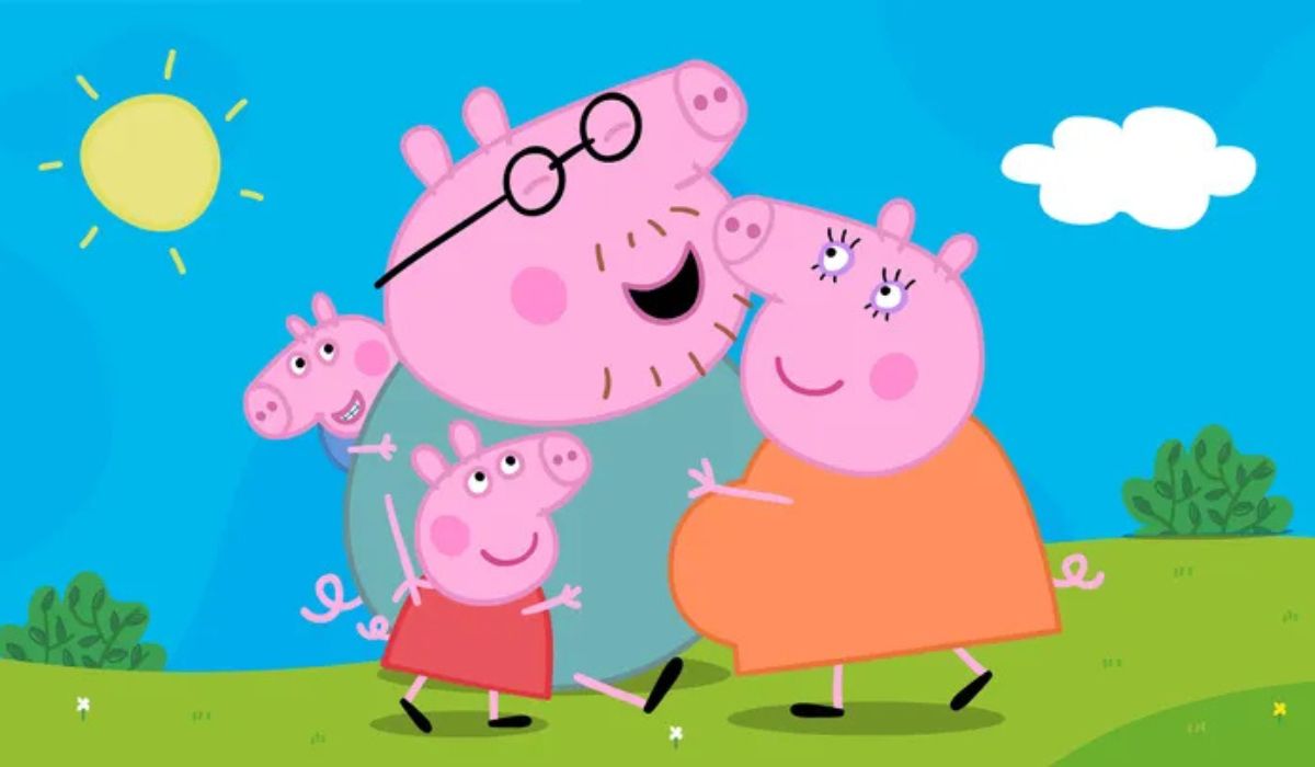 TV show: Peppa Pig, Mummy Pig, Daddy Pig and George