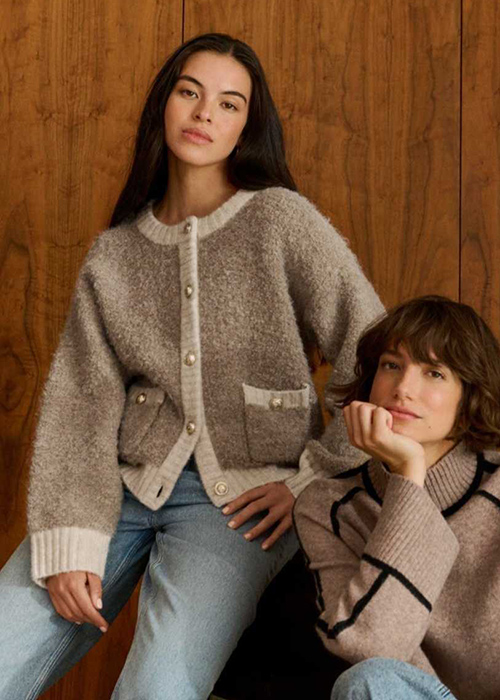 Boucle Cardigan (€32). Pic: Tesco F&F