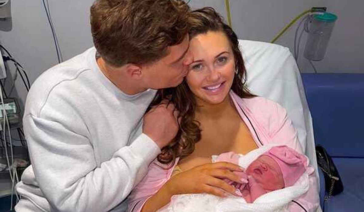 Charlotte Dawson and baby girl