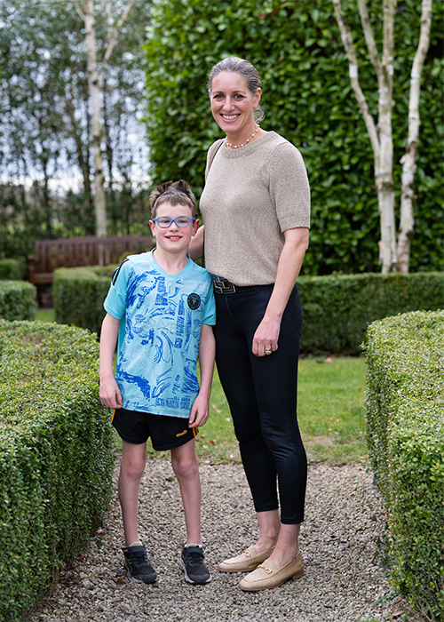 Jean Smyth with son William