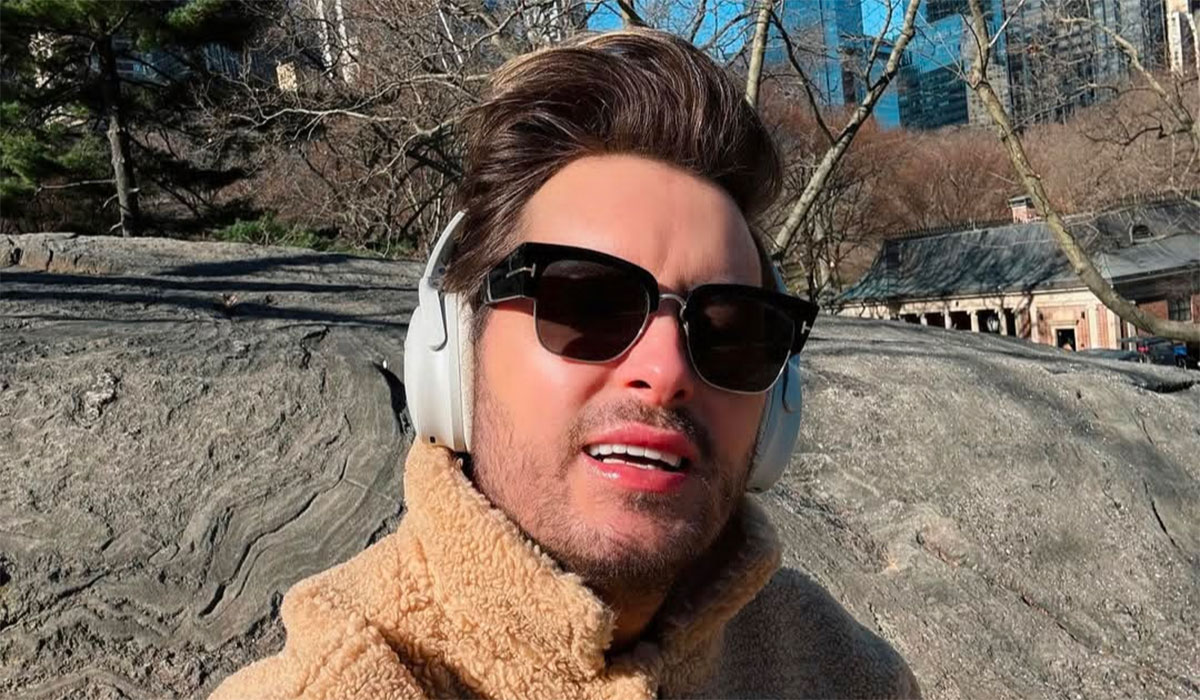 Brian Dowling in Central Park. Pic: Brian Dowling/Instagram