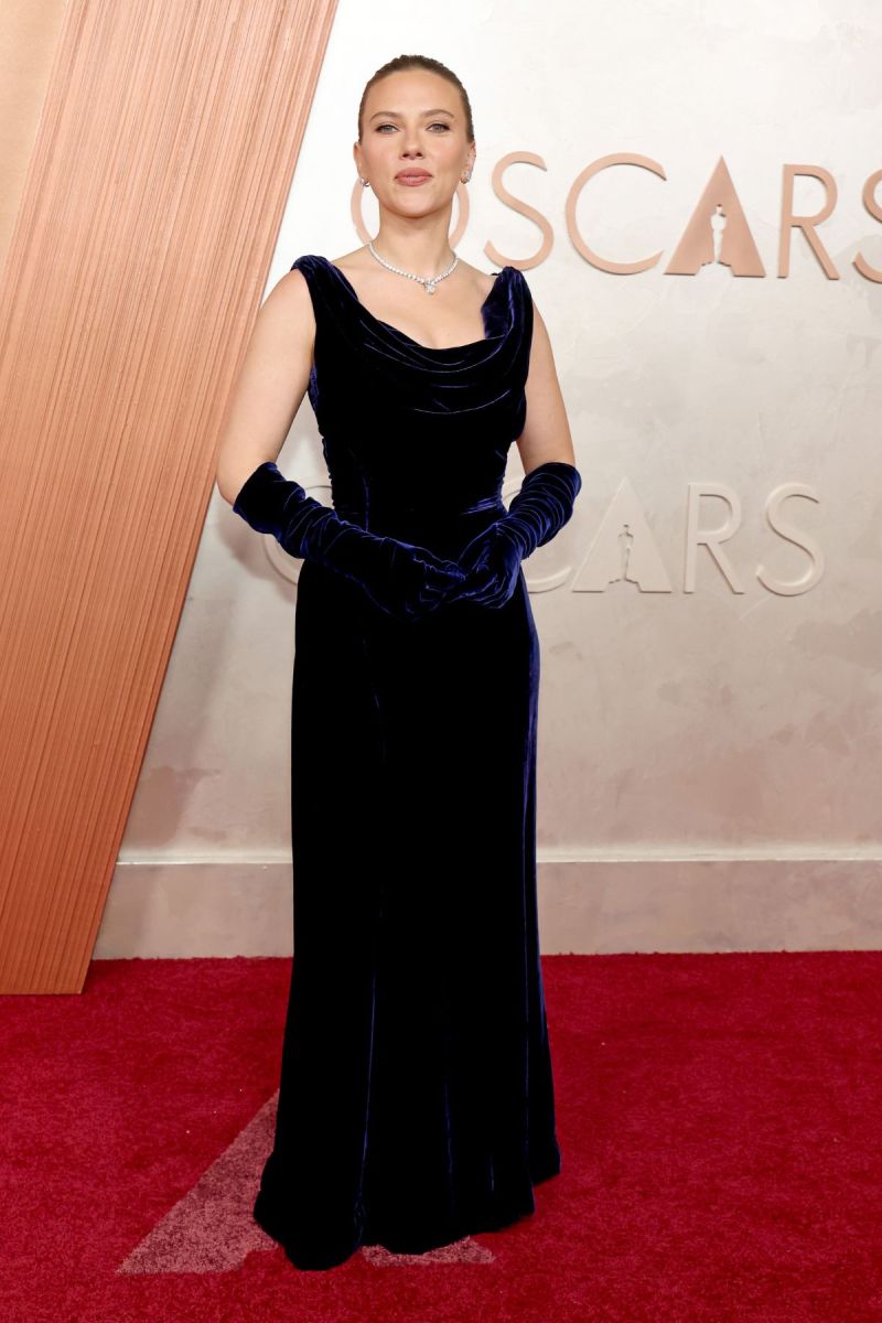 Scarlett Johansson at the 2025 Oscars