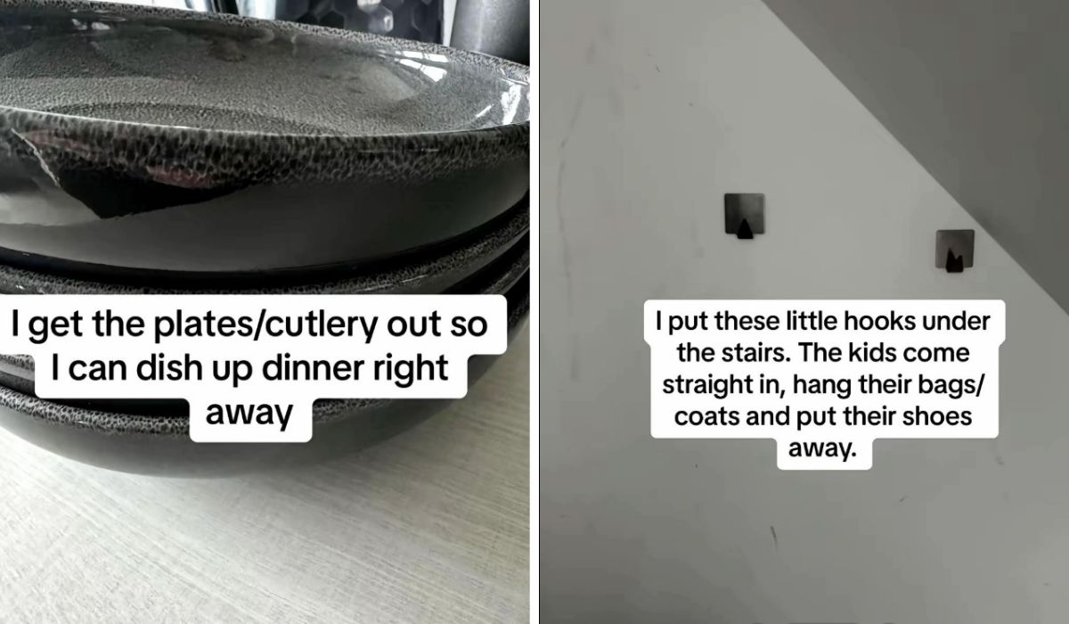 plates and small hooks