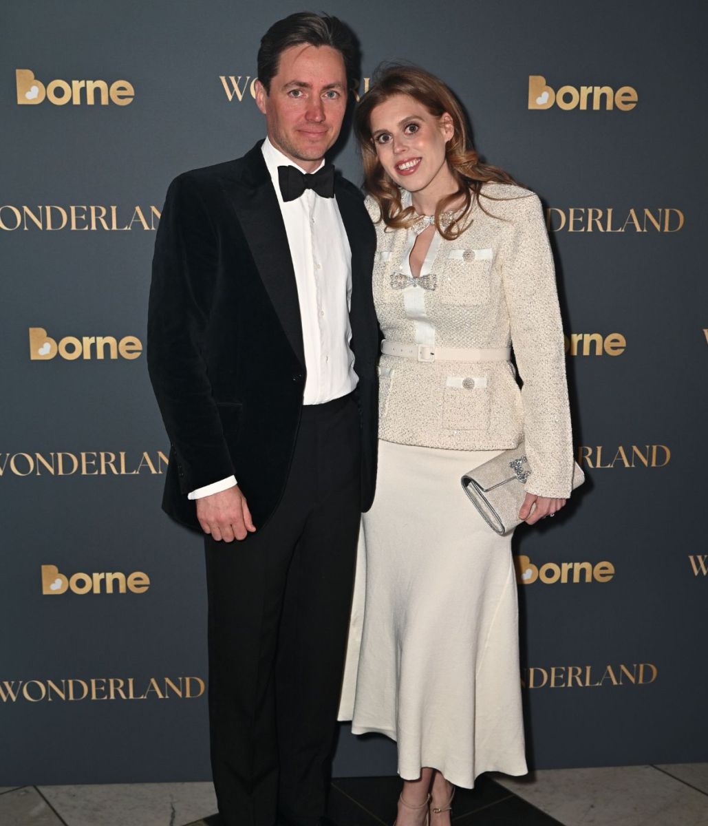 Princess Beatrice and Edoardo Mapelli Mozzi at the Borne's Wonderland gala