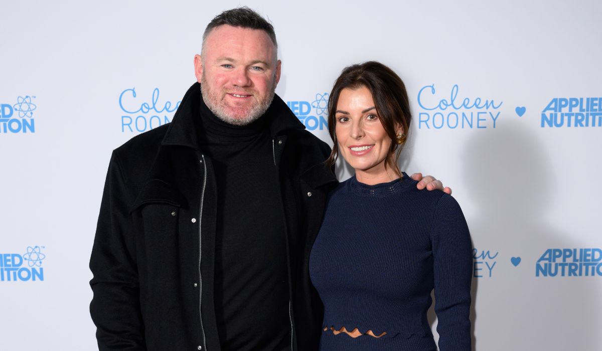 Coleen Rooney and her husband Wayne Rooney 