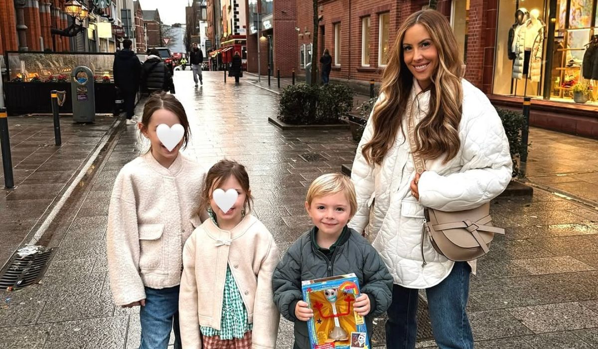Lisa Jordan and her three children