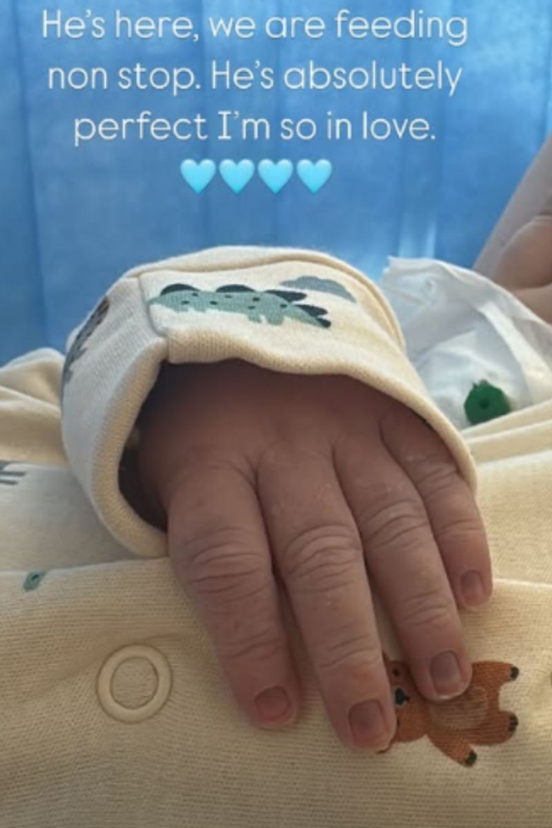Grace Mongey baby announcement