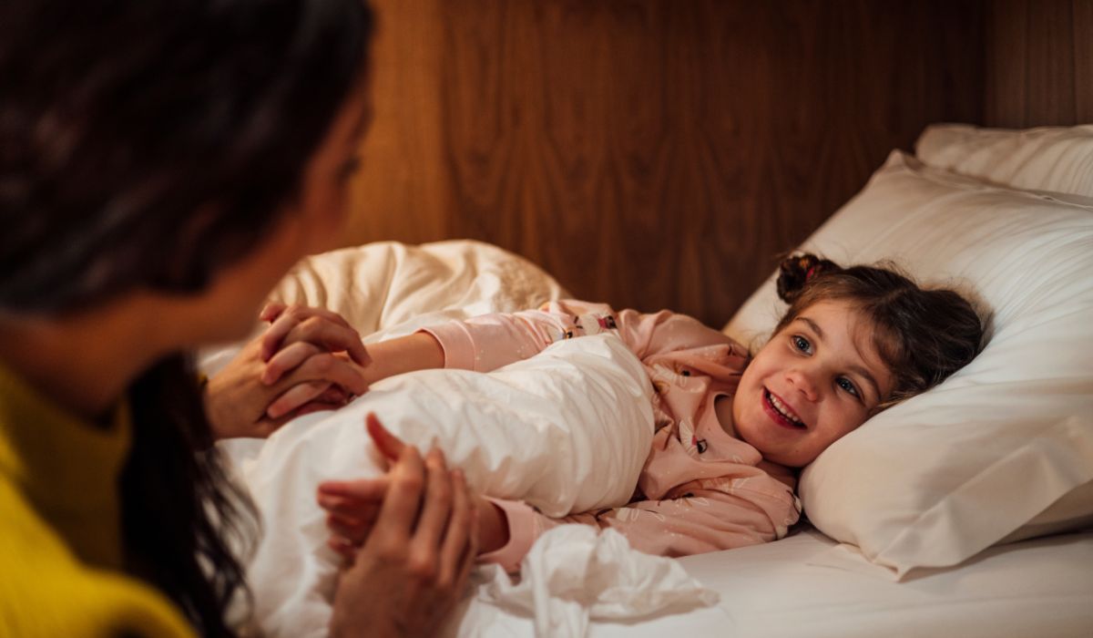 Child going to sleep