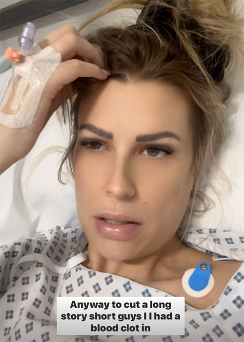 Mrs Hinch in hospital