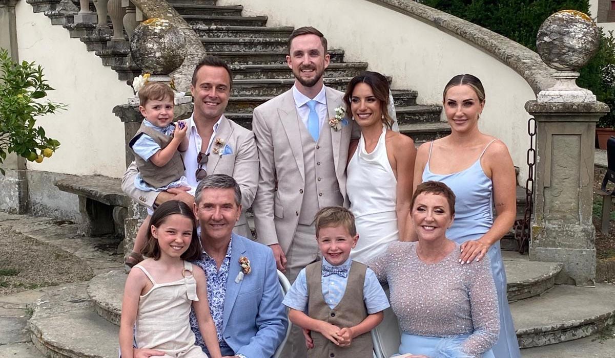 Daniel O’Donnell and family