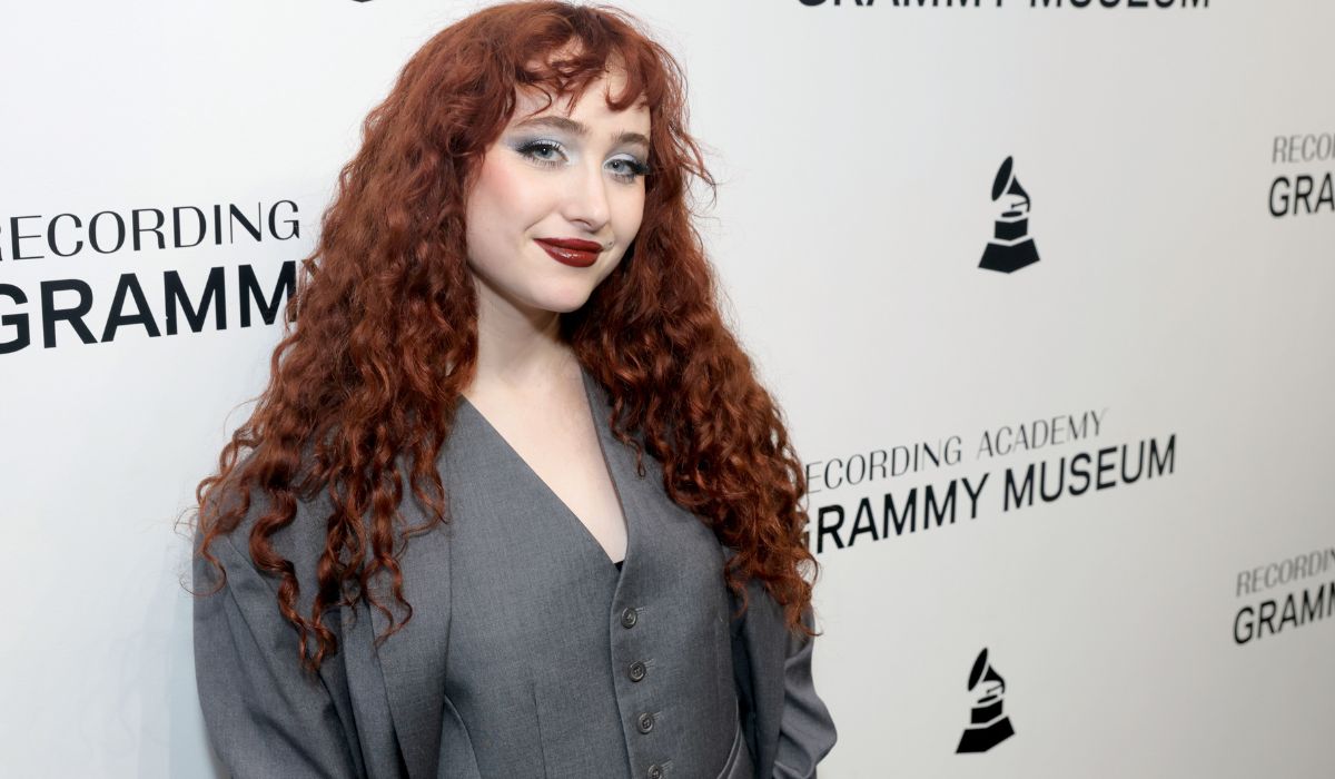 Chappell Roan attends Spotlight: A Night With Chappell Roan and Dan Nigro Moderated by Brandi Carlile at GRAMMY Museum L.A. Live