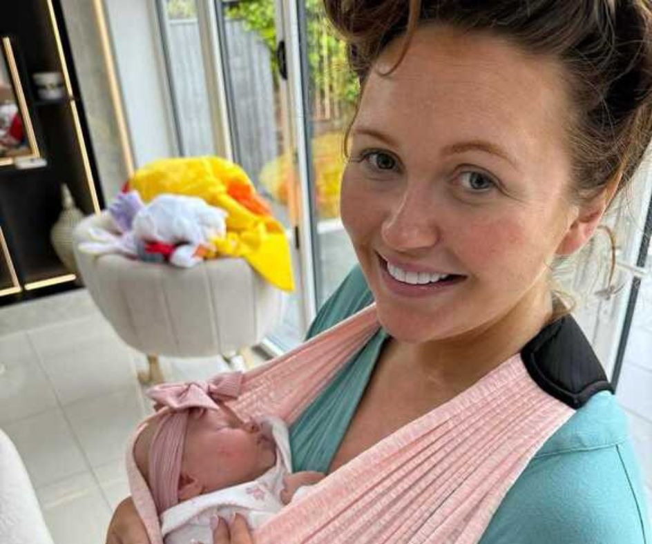 Charlotte Dawson and baby girl