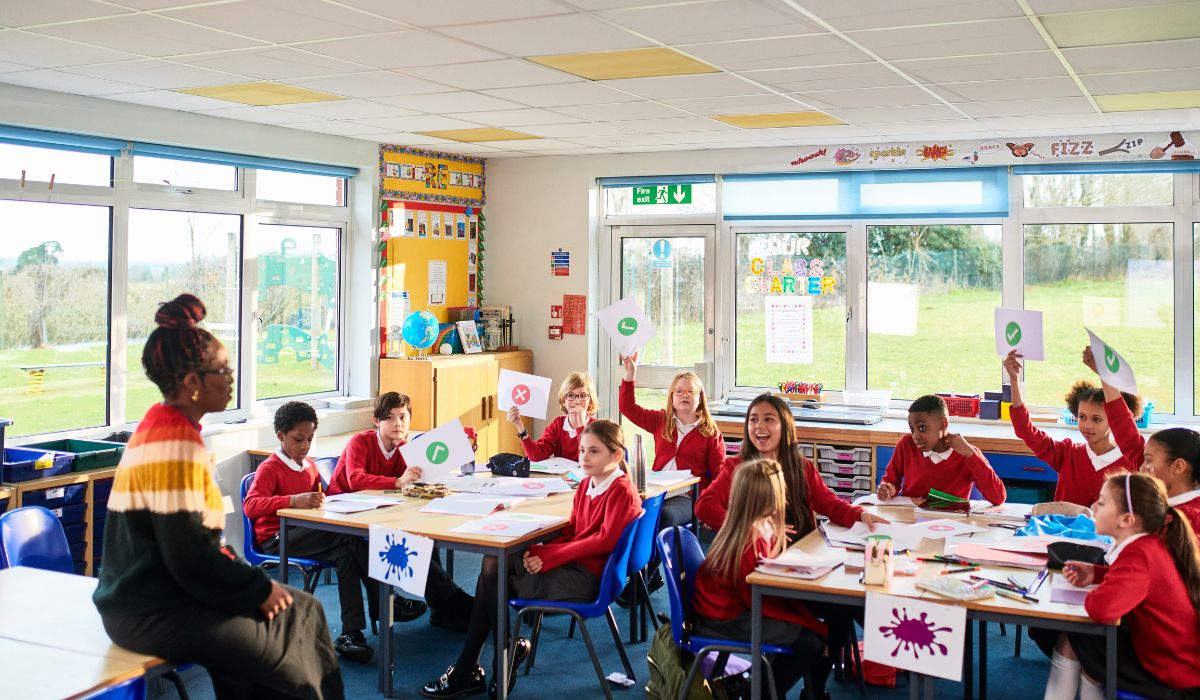 Children in school