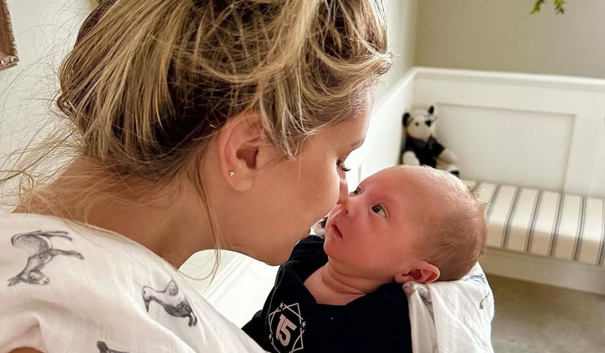 Mrs Hinch and son Vinnie