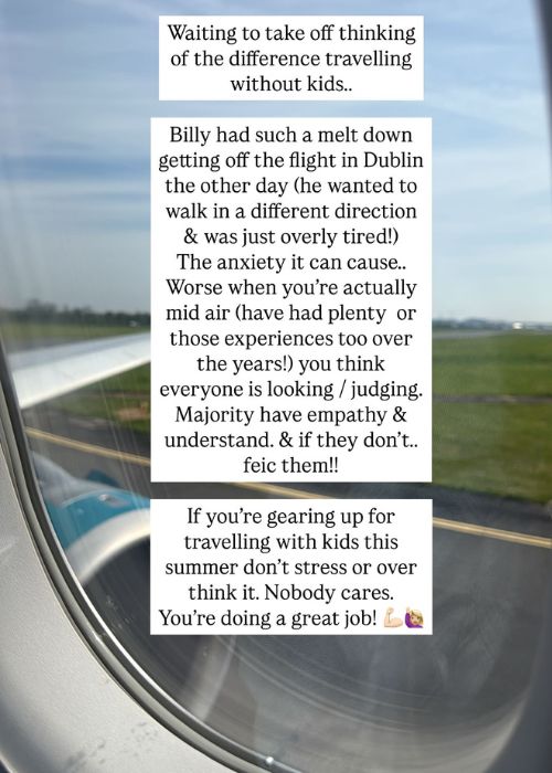 Pippa O'Connor advice on traveling with kids