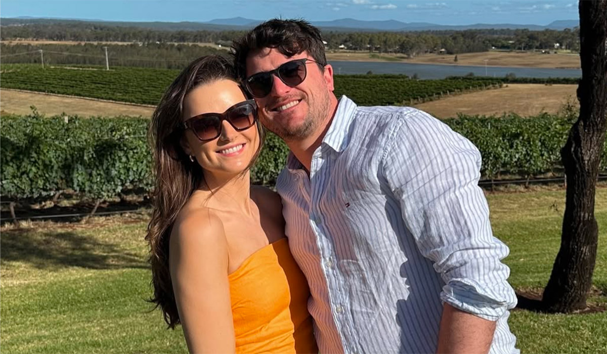 Niamh and her husband David in Sydney. Pic: Niamh O'Sullivan/Instagram