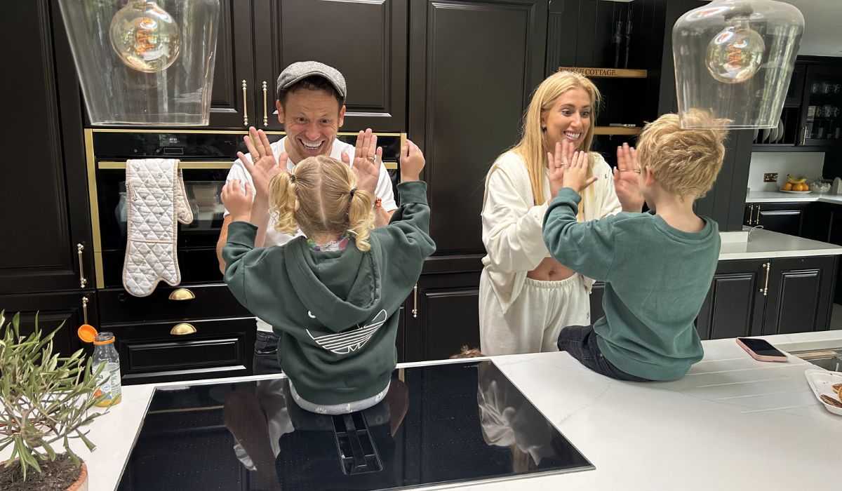 Joe Swash, Rose Solomon Swash, Stacey Solomon, Rex Solomon Swash