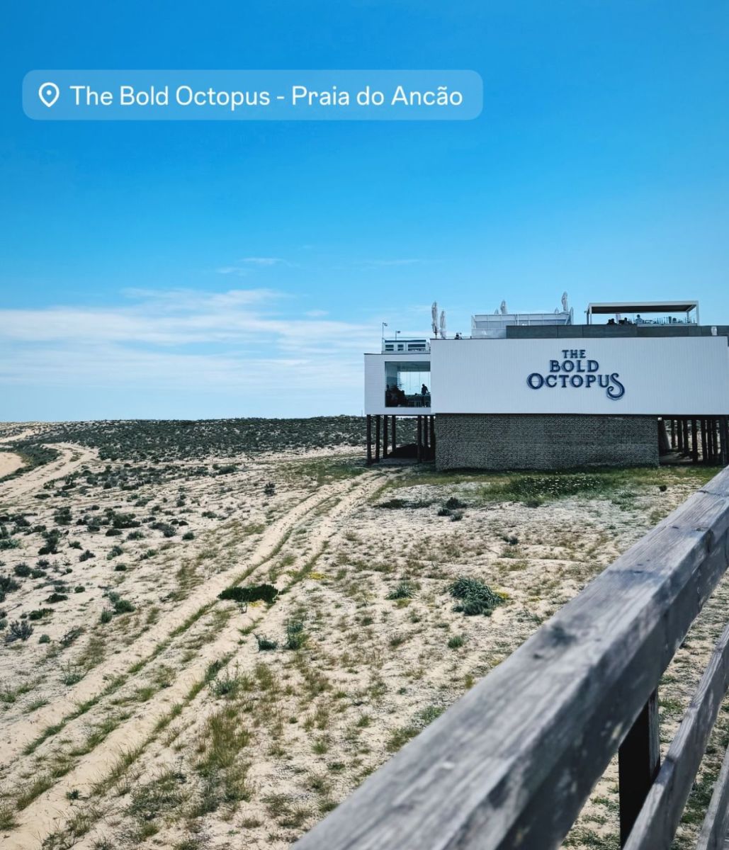 The family enjoyed lunch at The Bold Octopus
