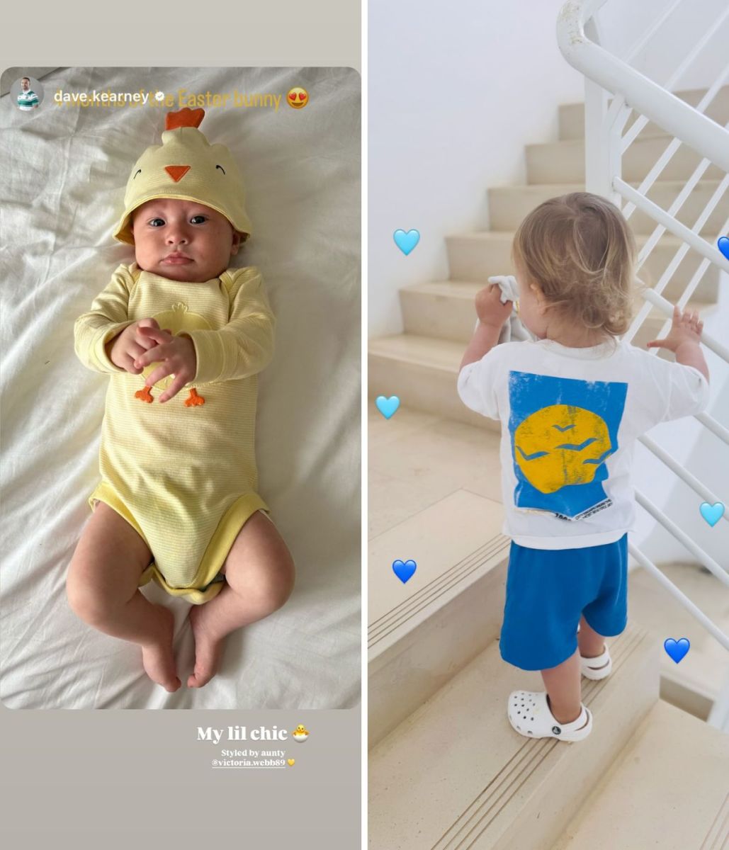 Becca Mehigan and Jess Redden's baby boys