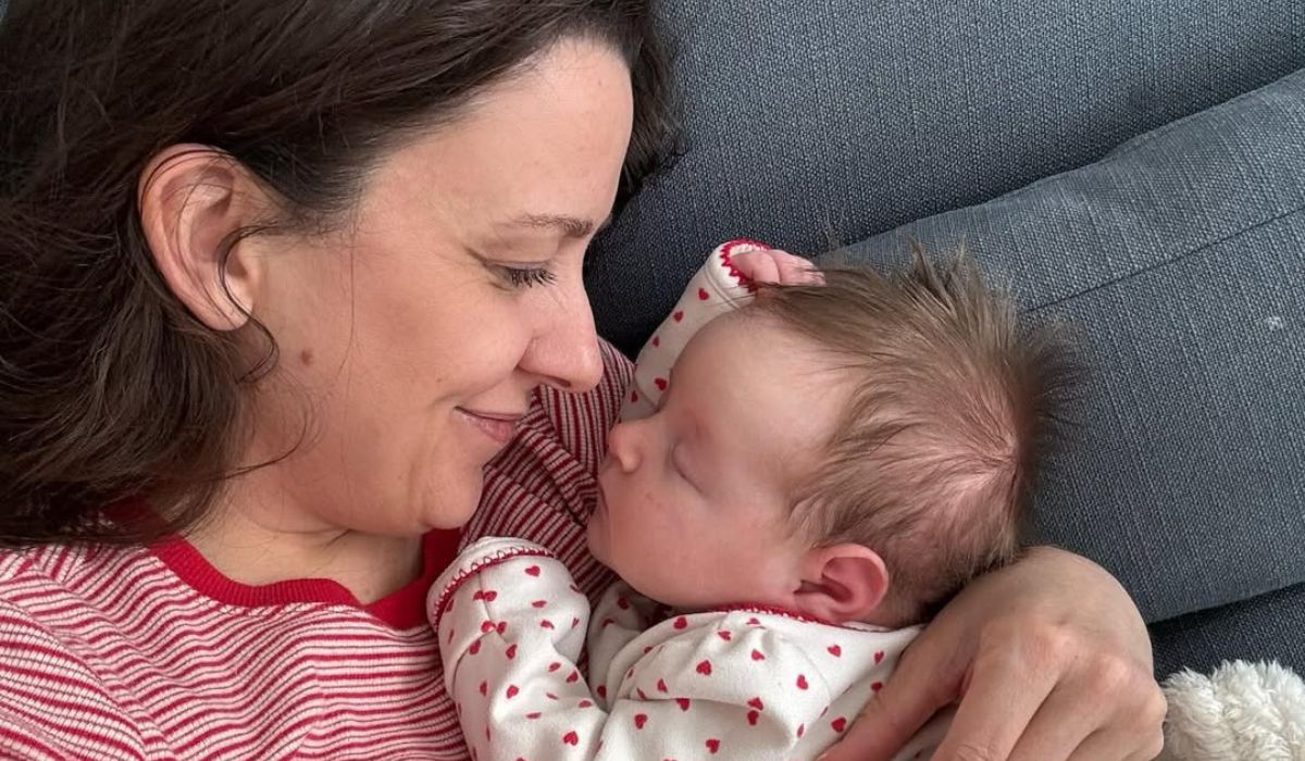Ms. Rachel and her baby girl Susannah
