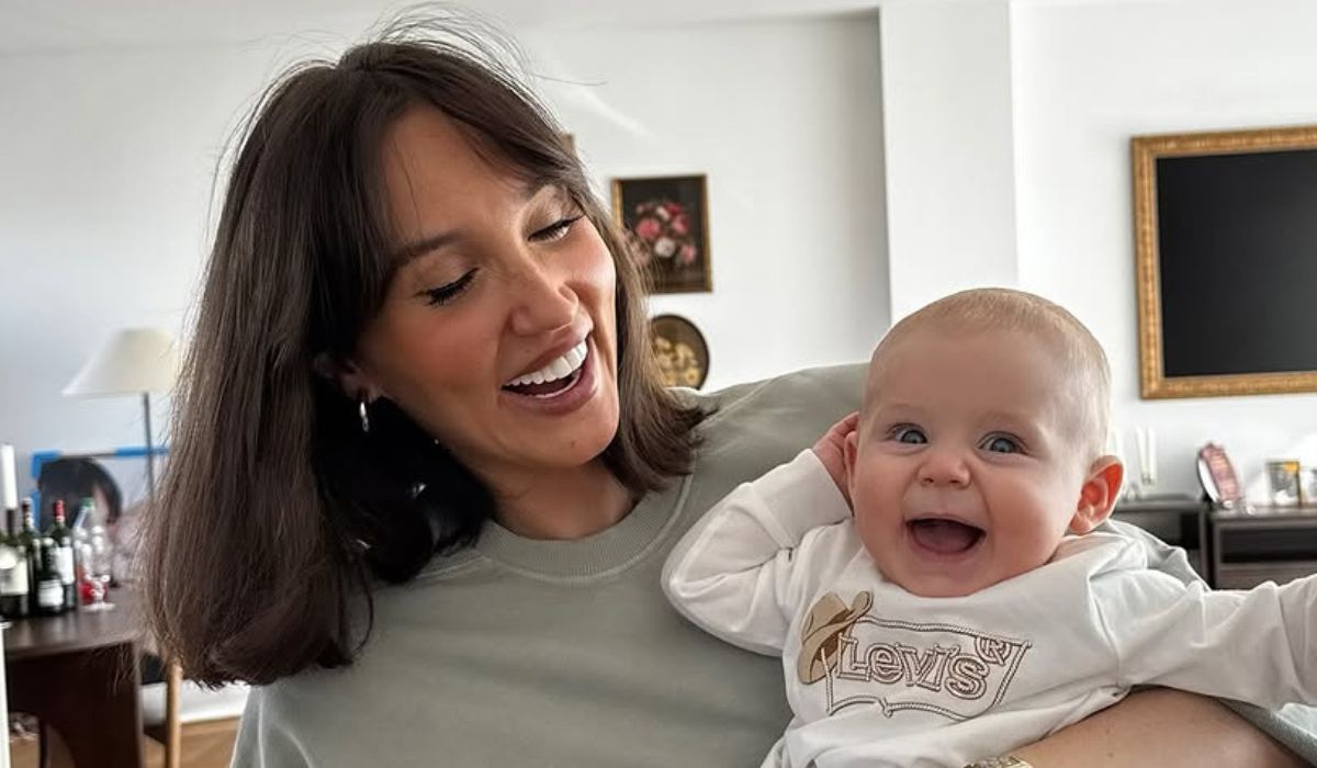 Megan McKenna and her son Landon