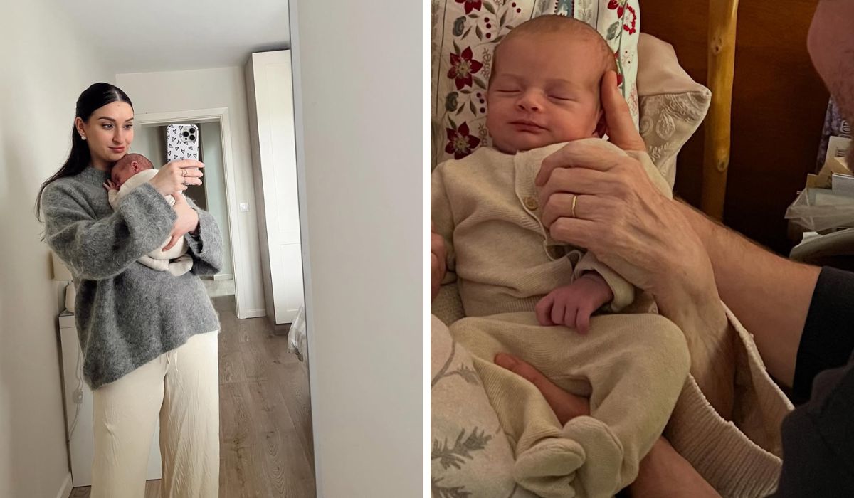 Orla Lorenza and baby Billy