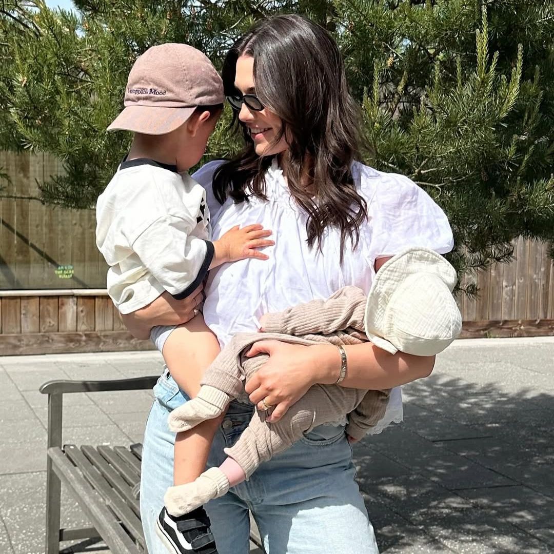 Kelly Horrigan and her children