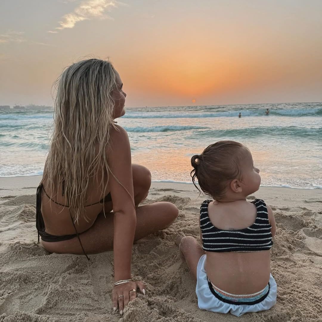 Molly-Mae and Bambi on holiday