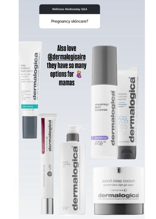 dermalogica pregnancy-safe skincare