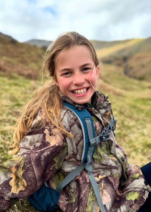 Princess Charlotte birthday photo.
