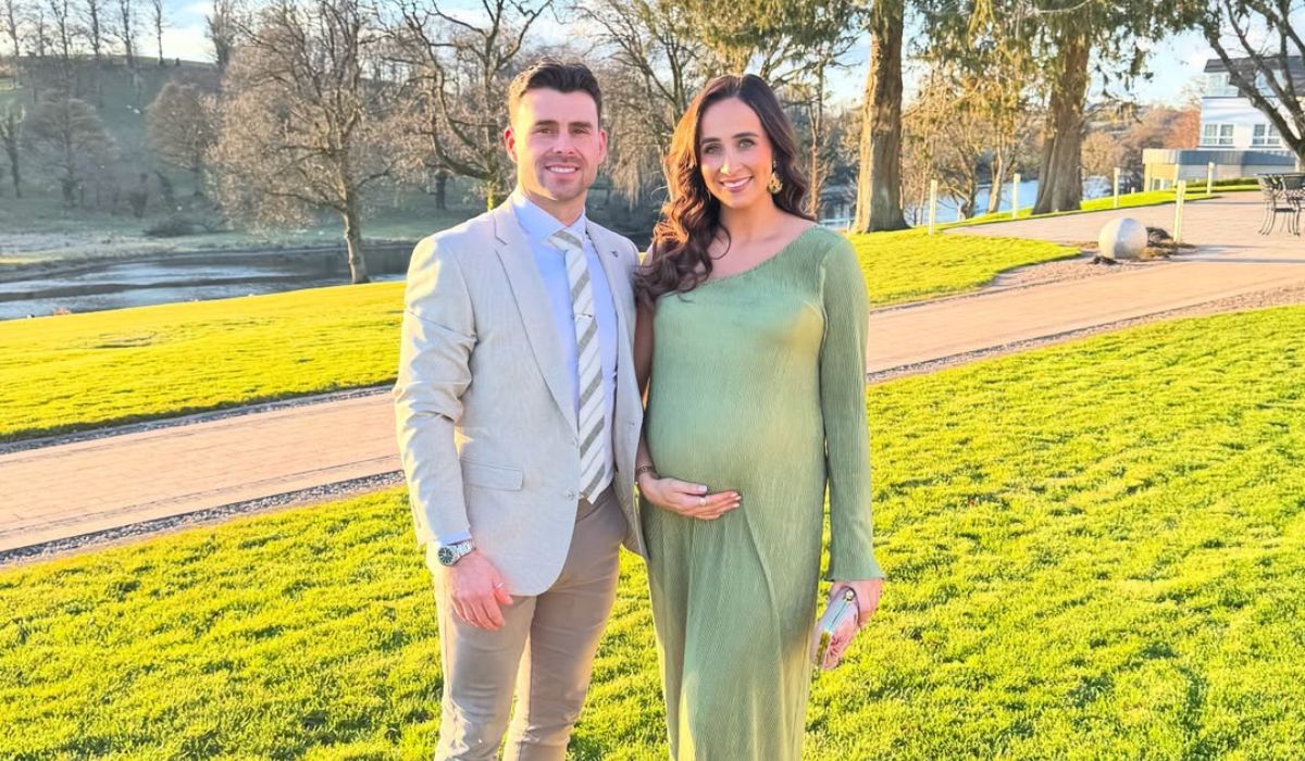 Darren McCarry and his partner Ria