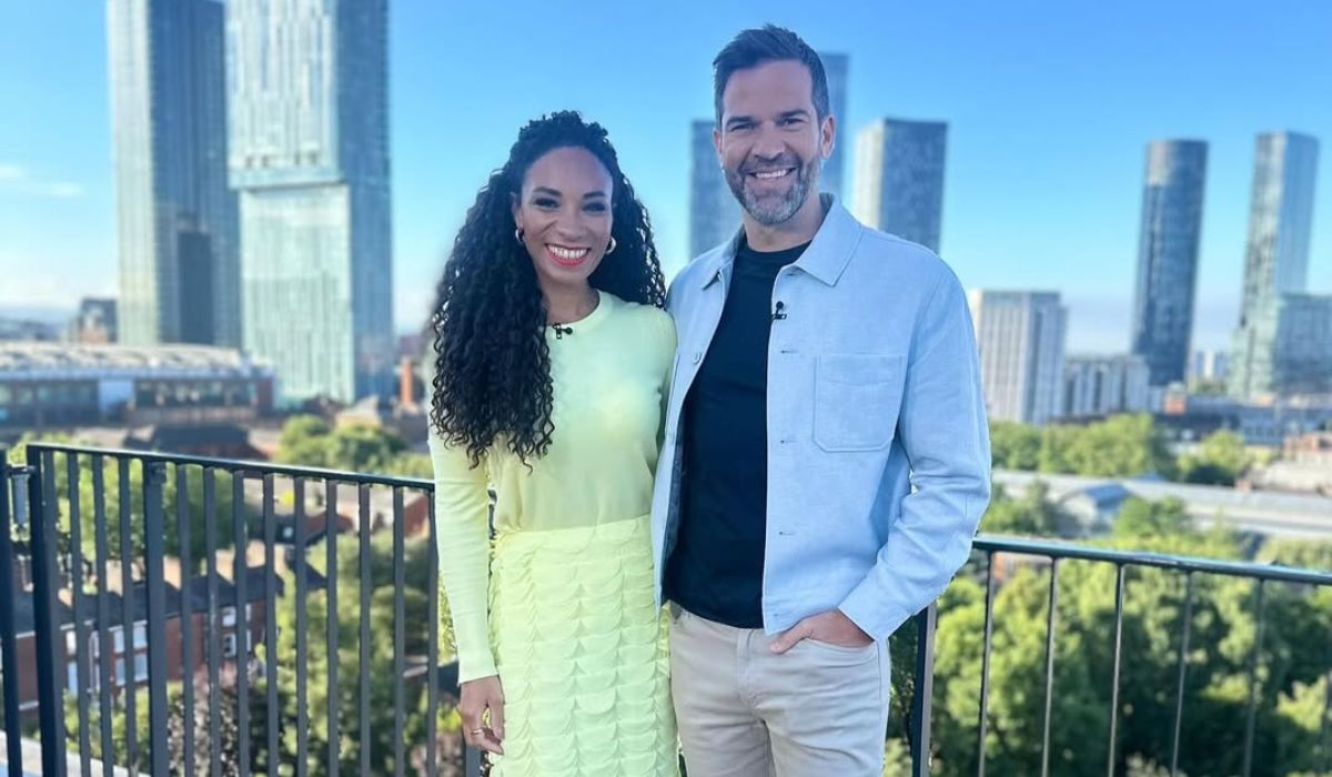 Michelle Ackerley and Gethin Jones