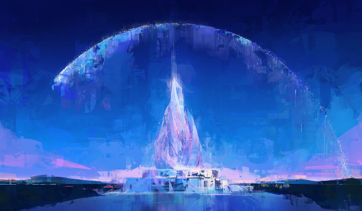 Artist concept of Disney Abu Dhabi