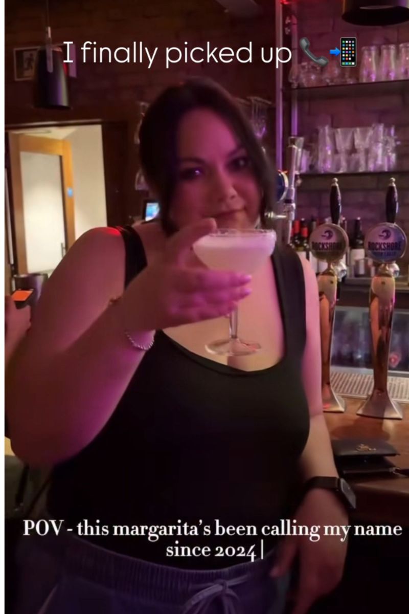 Grace Mongey on a birthday night out