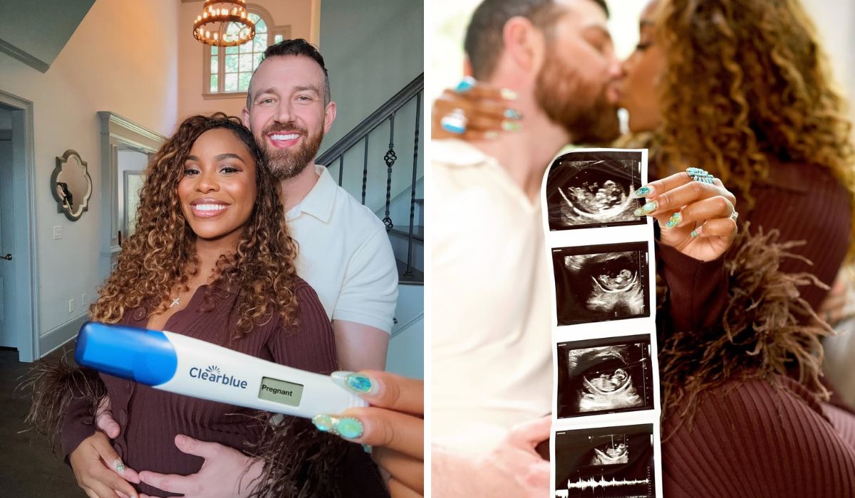  Lauren Speed and Cameron Hamilton baby announcement 
