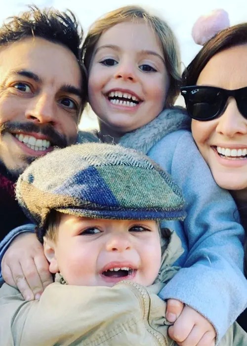 Jennifer Zamparelli with her family