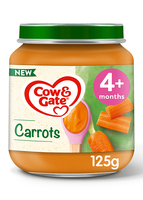 Carrots. Pic: Cow & Gate