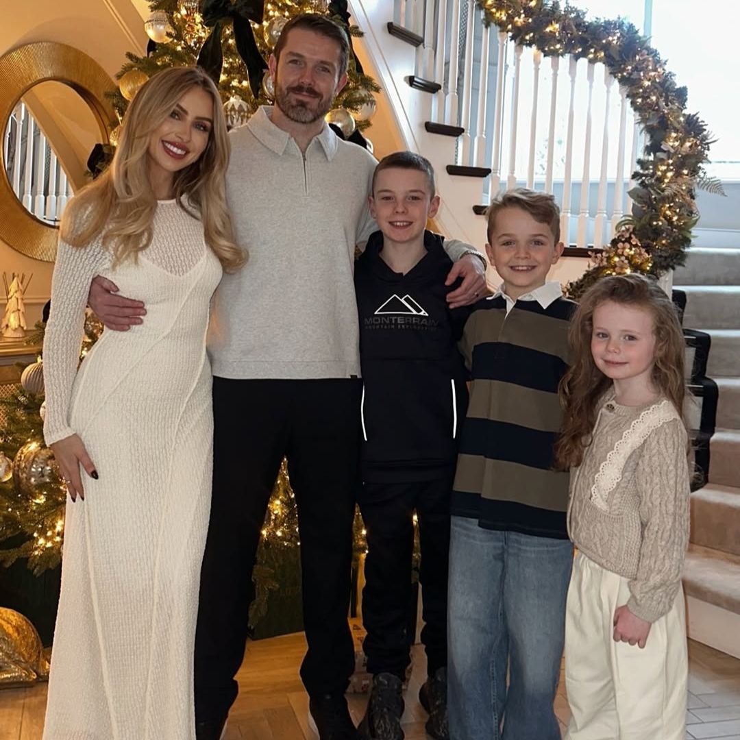Rosie Connolly Quinn and her family at Christmas