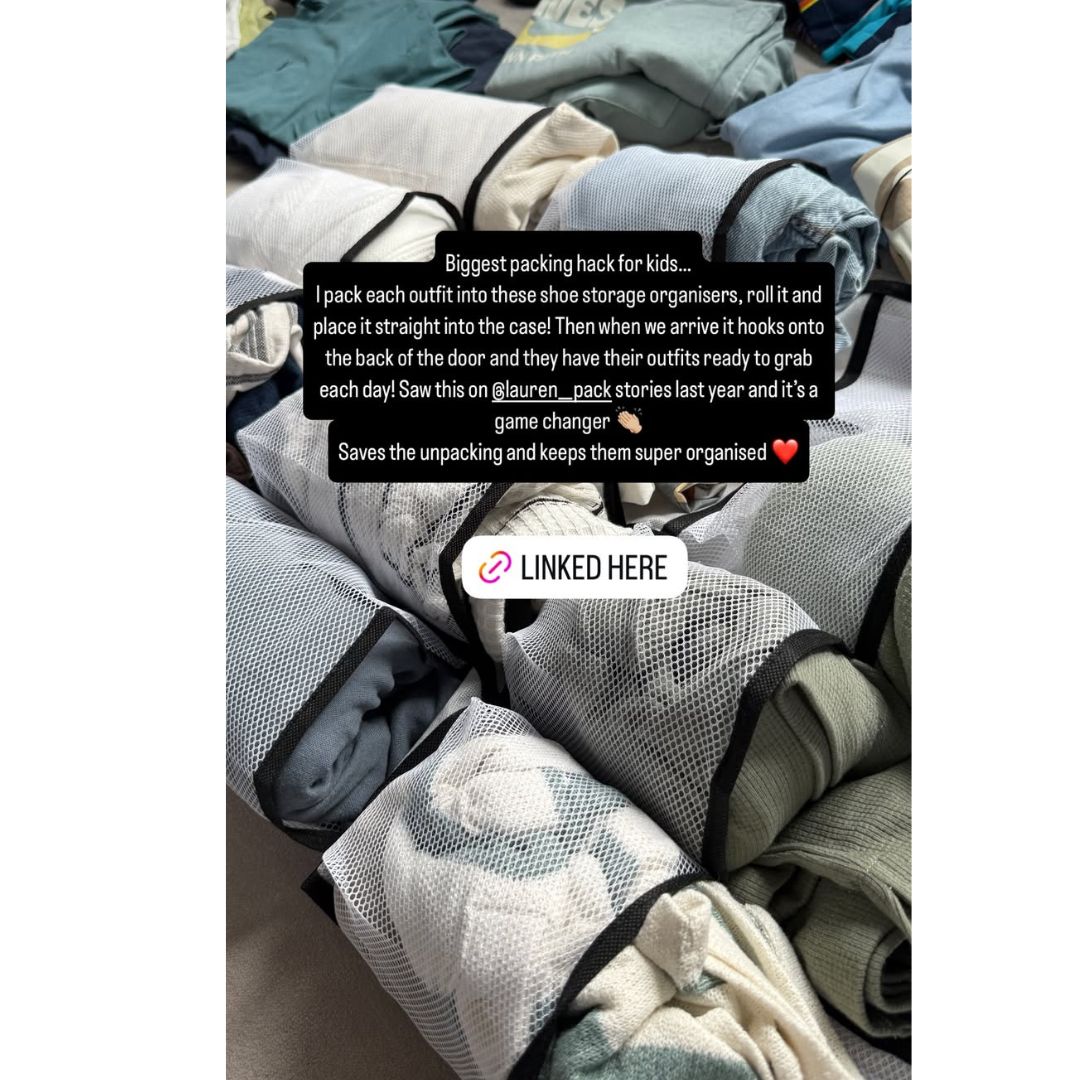 Rosie Connolly's biggest packing hack for kids