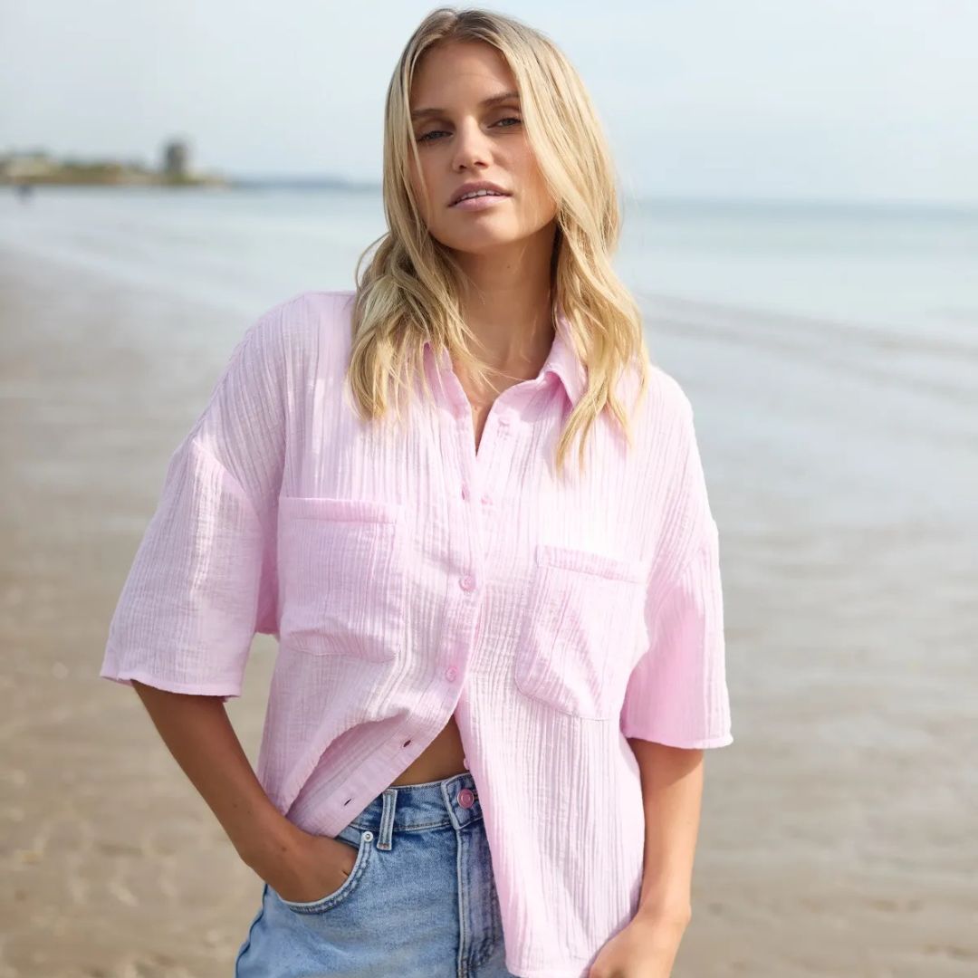 Pink shirt from Dunnes