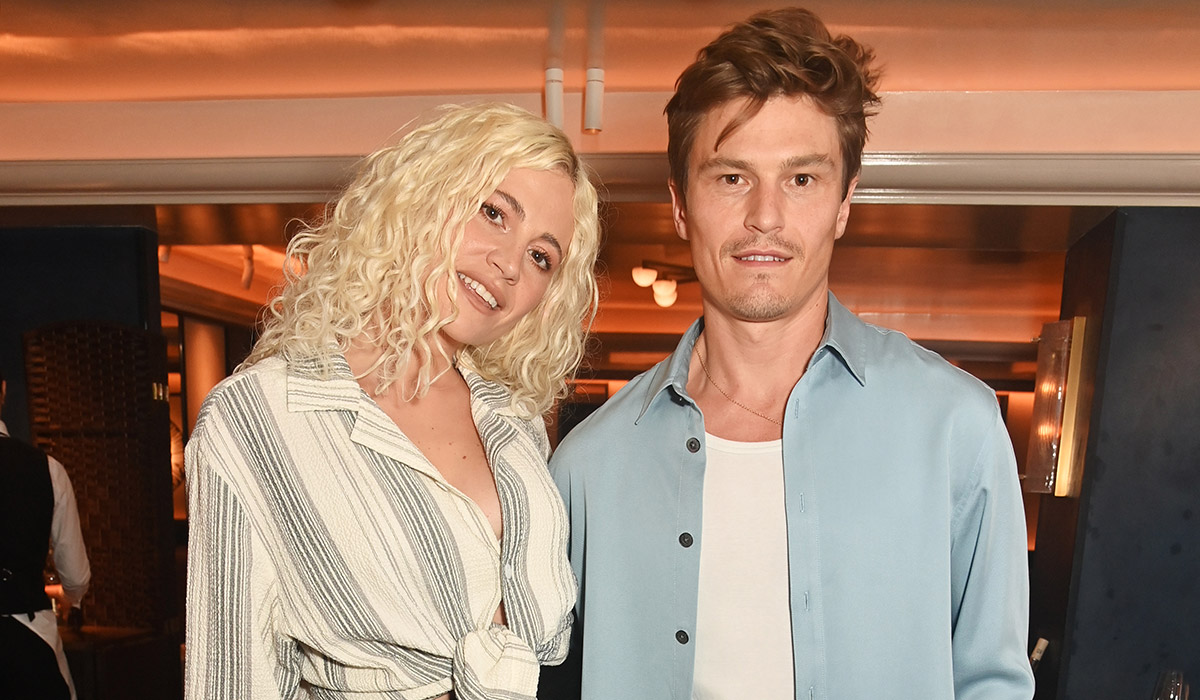 Pixie Lott and Ché Co-founder Oliver Cheshire attend the Ché summer dinner at Sale e Pepe on April 28, 2025 in London, England. (Photo by Dave Benett/Getty Images for Che)