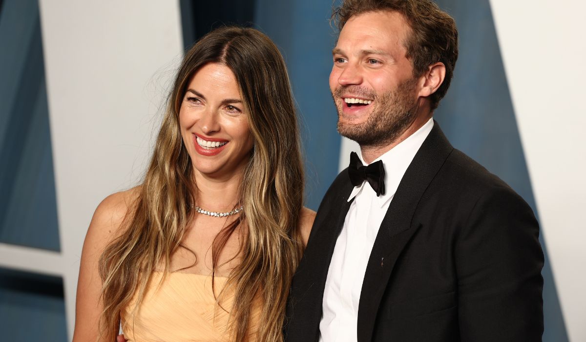 Jamie Dornan and Amelia Warner