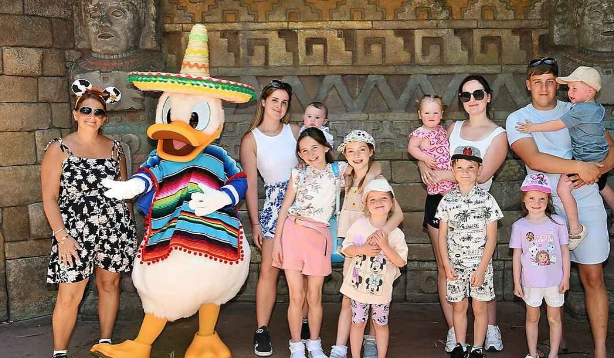 Radford family on holiday