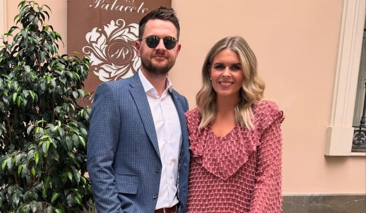 Ailbhe Garrihy and her husband