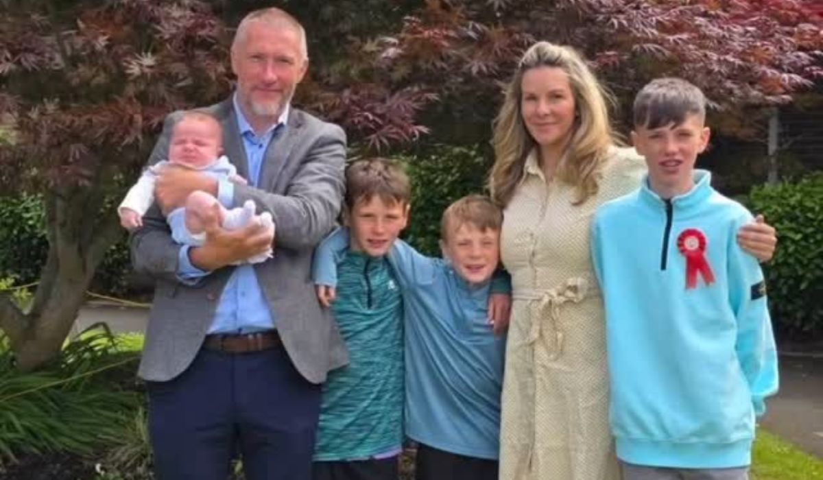 Marie Crowe and her family