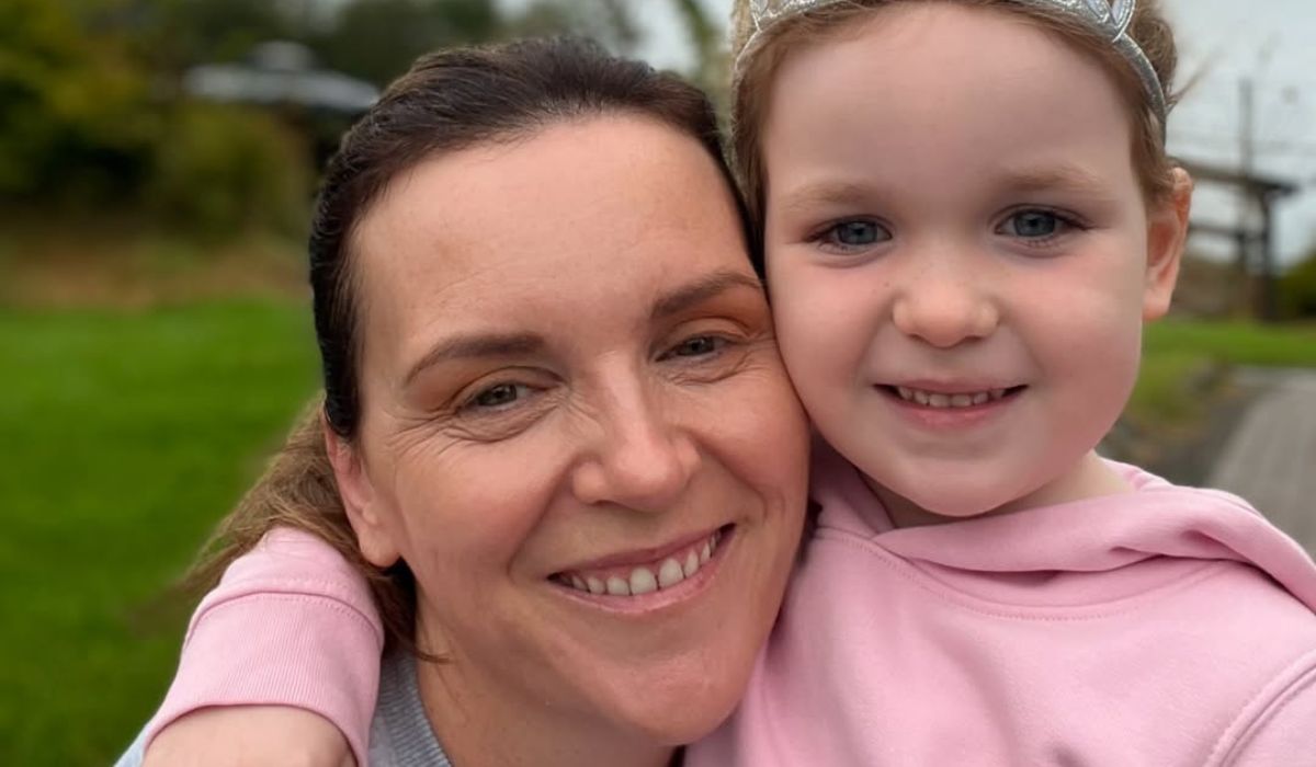 Roseanna Ruane and her daughter