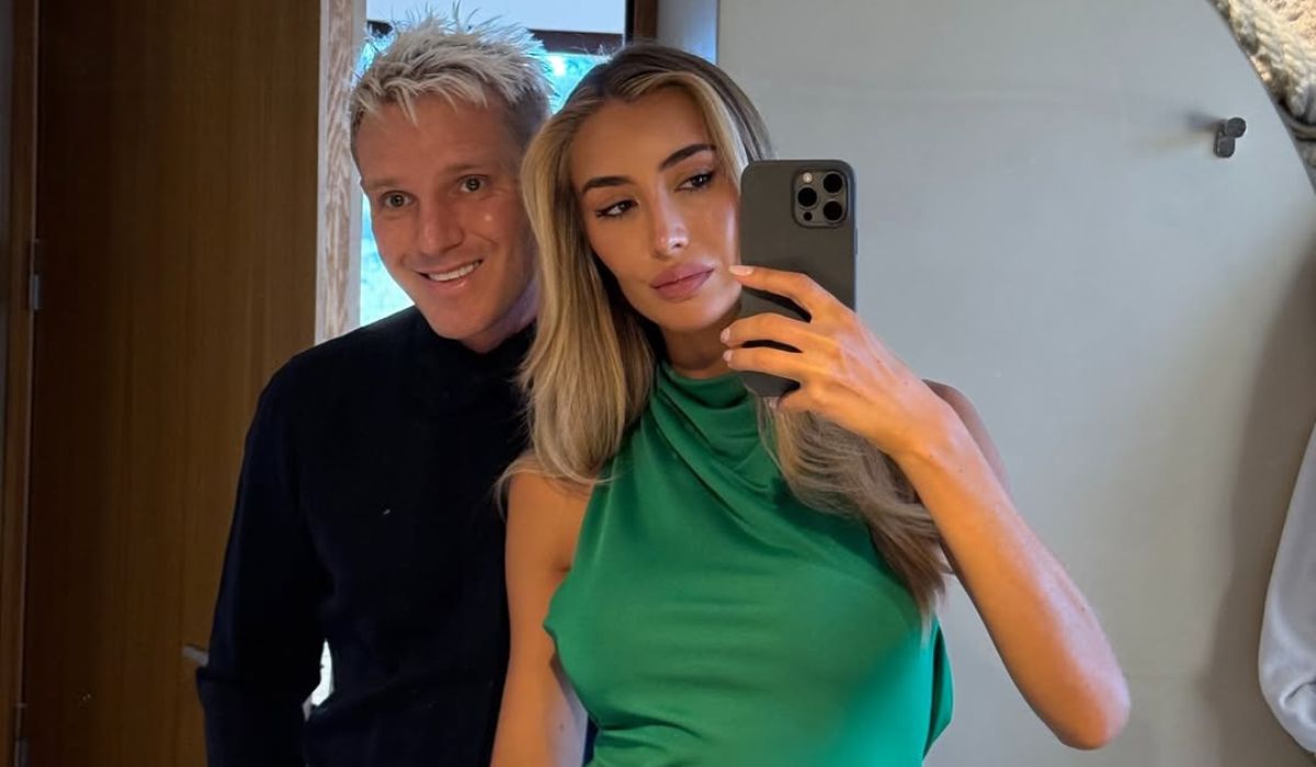 Sophie Habboo and Jamie Laing